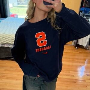 Nike Syracuse Lacrosse Crewneck Sweatshirt
